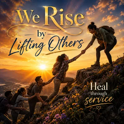 We Rise By Lifting Others