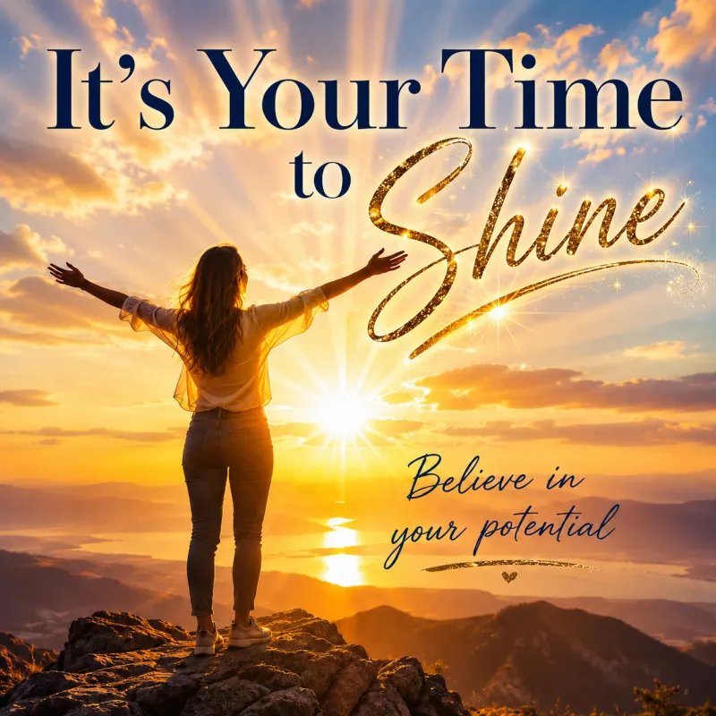 It's Your Time to Shine
