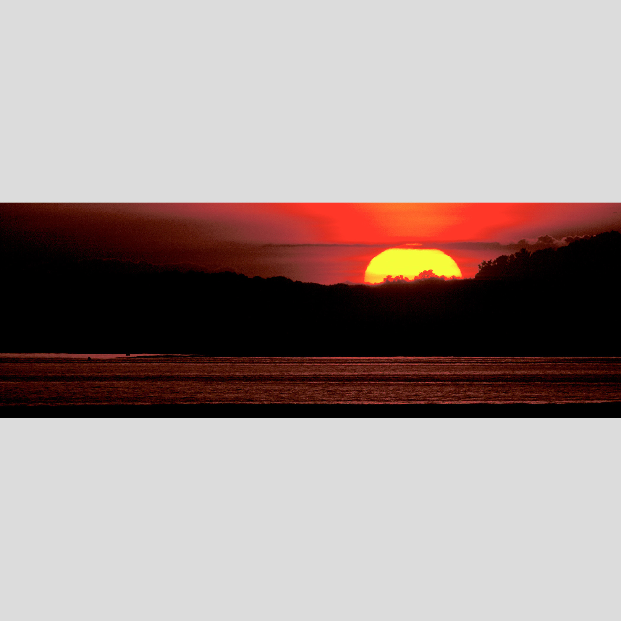 PLUM ISLAND SUNSET — From Plum Island, Newbury, MA