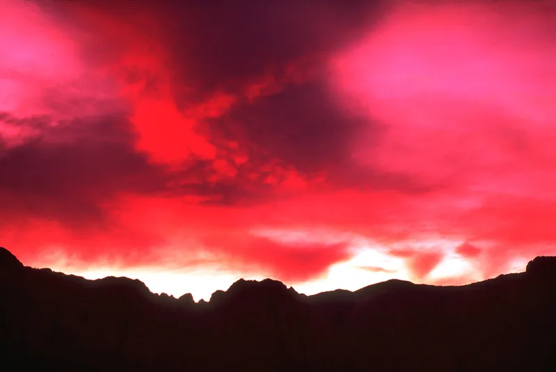 RED ROCK CANYON – Sunset, Las Vegas, Nevada