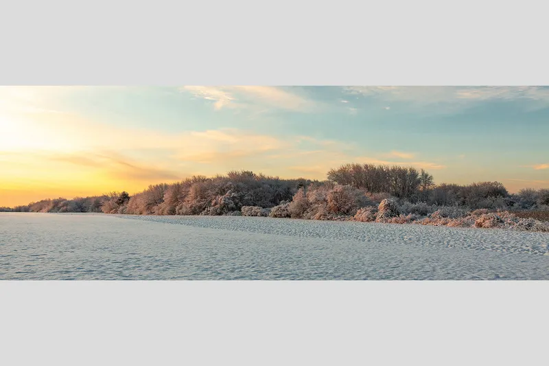 AIRFIELD SUNRISE — Plum Island Airport, Newbury, MA