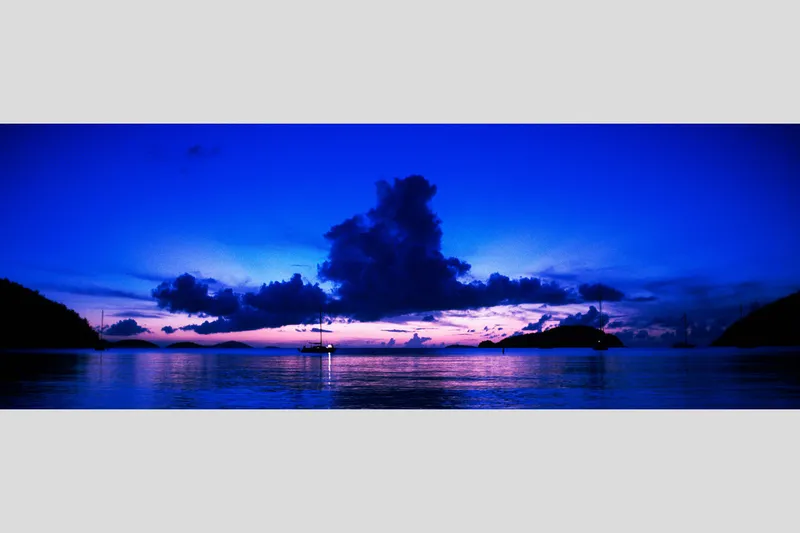 SAINT JOHN — Sunset, U.S. Virgin Islands
