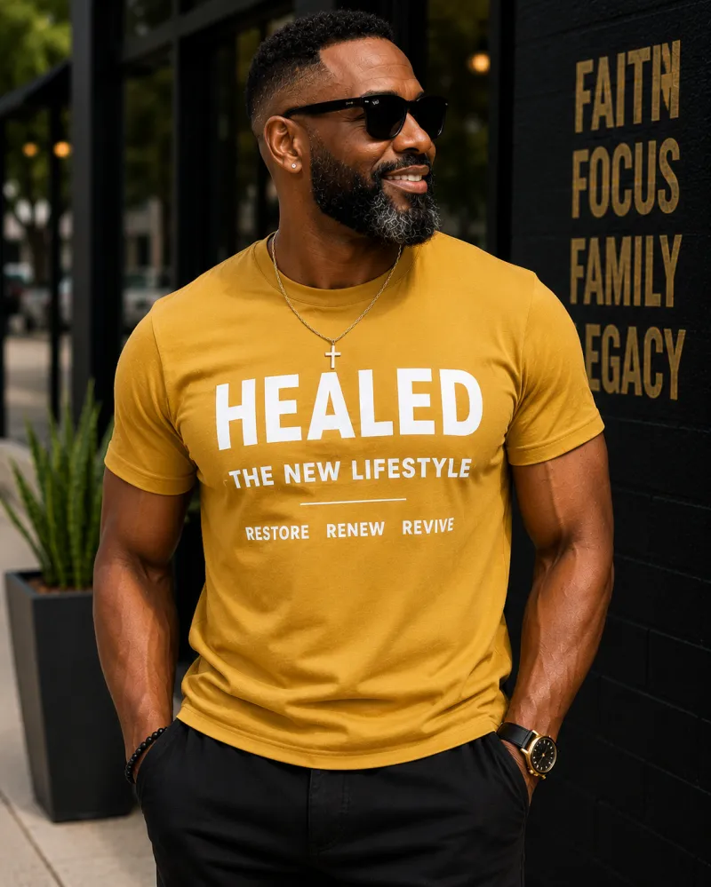 HEALED – The New Lifestyle Tee for Men