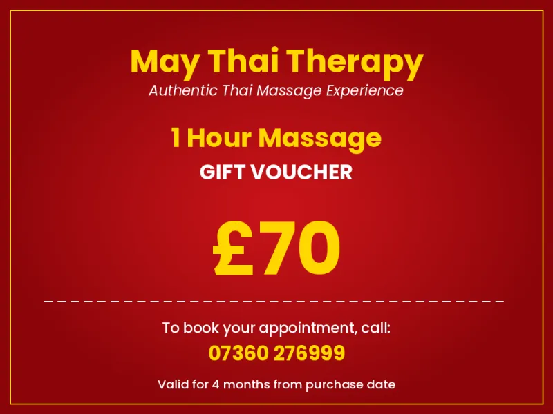 1 Hour Massage Gift Voucher