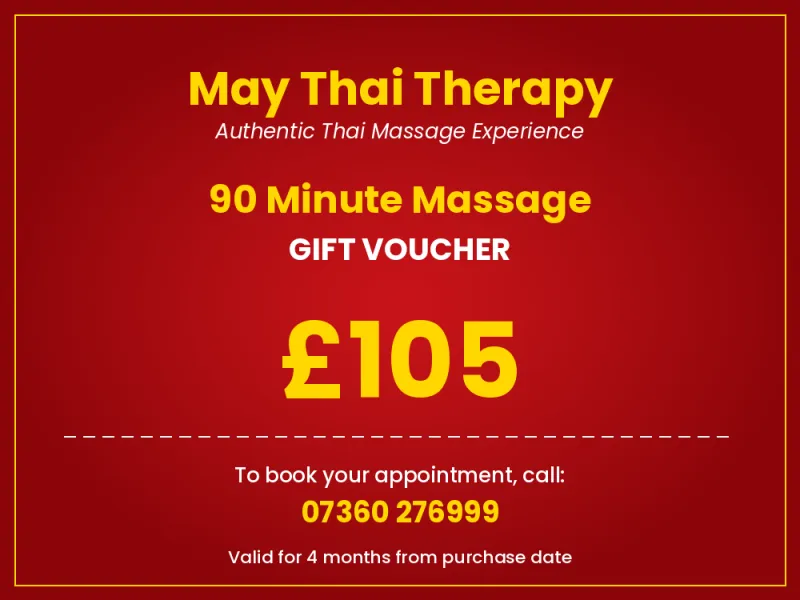 90 Minute Massage Gift Voucher