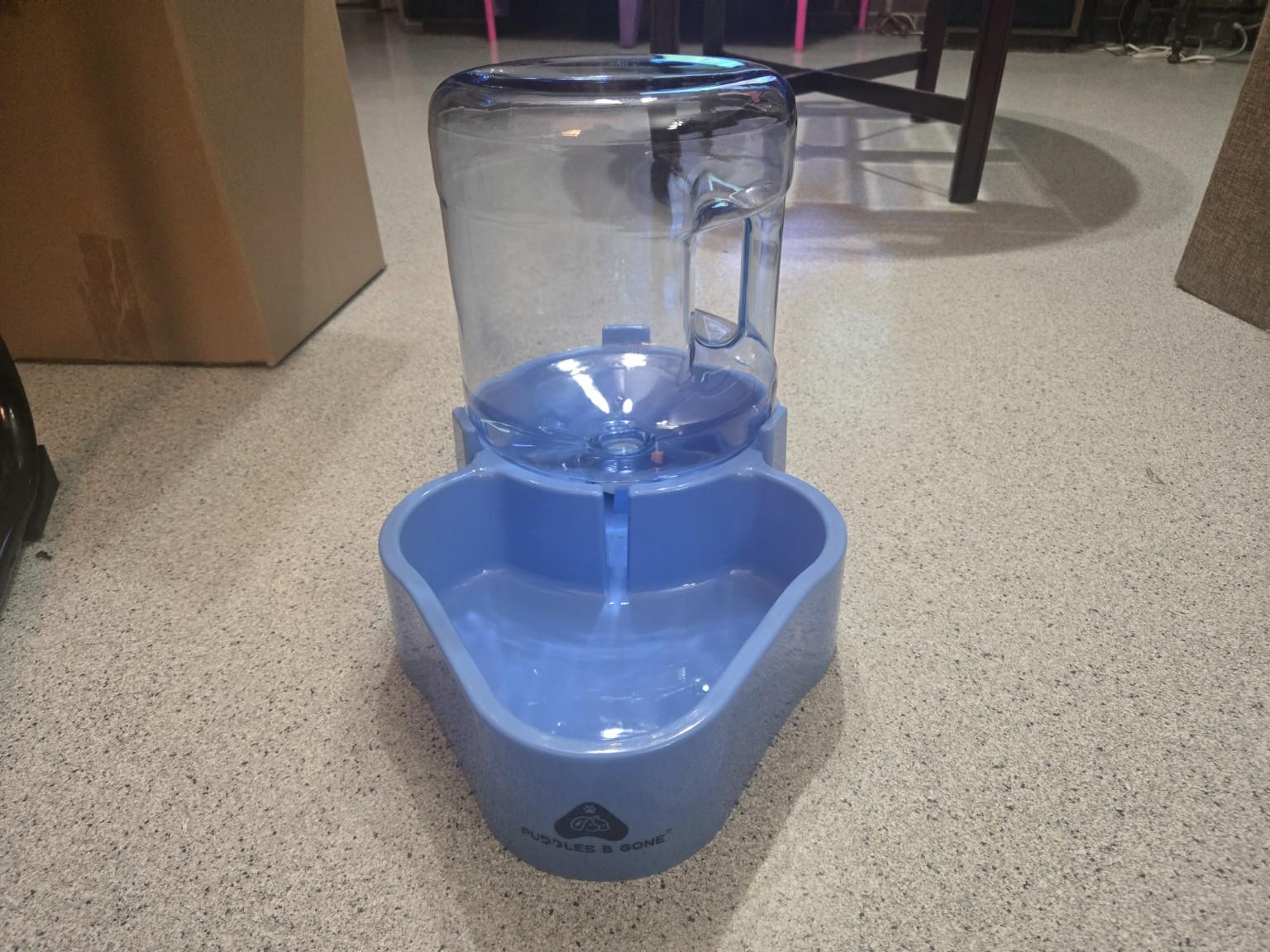 New Blue Gravity Pet Waterer