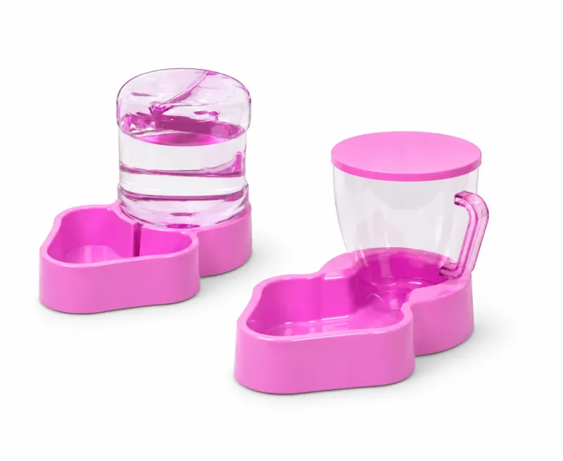 Hydrate & Nourish: Waterer + Feeder