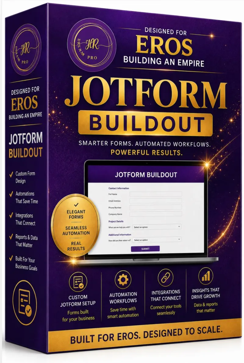 Jotform Buildout & Forms 