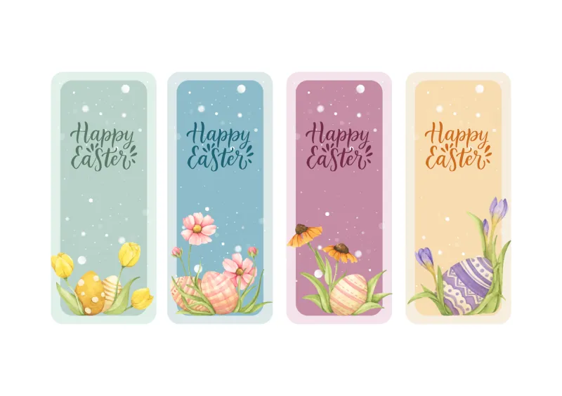 Easter Bookmarks Bundle