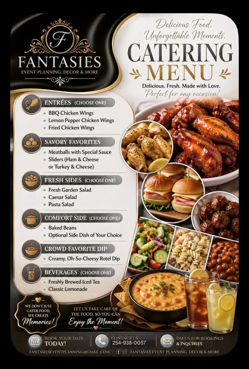 Baby Shower Catering 