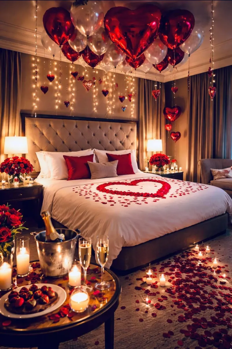 ❤️ Romantic Room Decor Setup