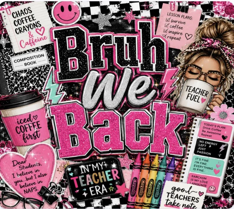 Bruh, We Back Tumbler Design