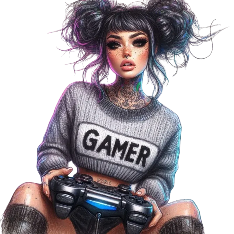  🎮 Gaming Is My Happy Place PNG
