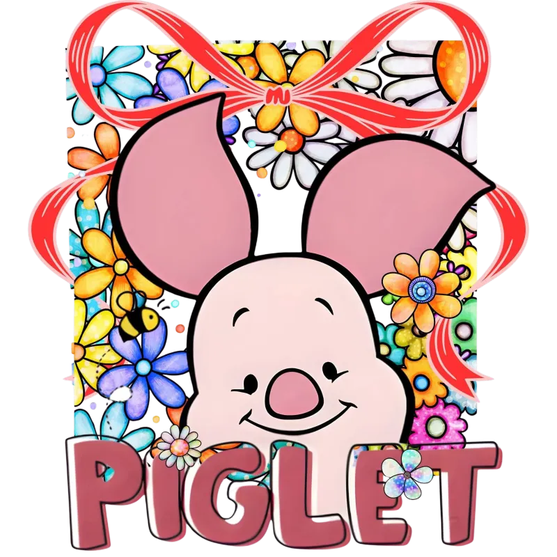  Piglet Journal/ Planner Cover