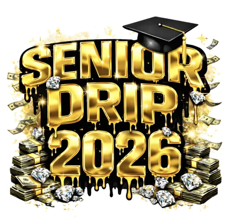  SENIOR Drip PNG