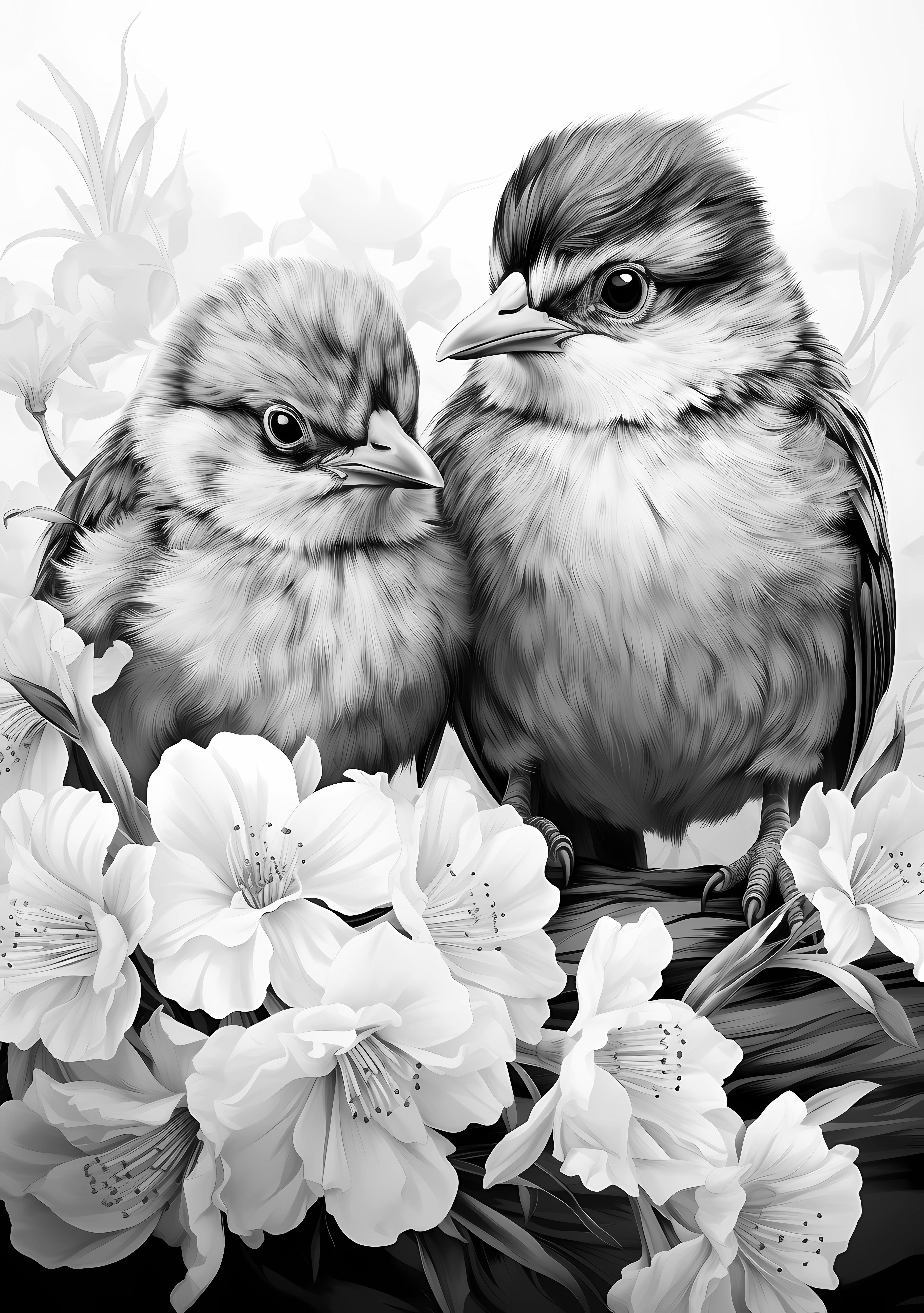 Adorable Black & White Animal PNG Bundle