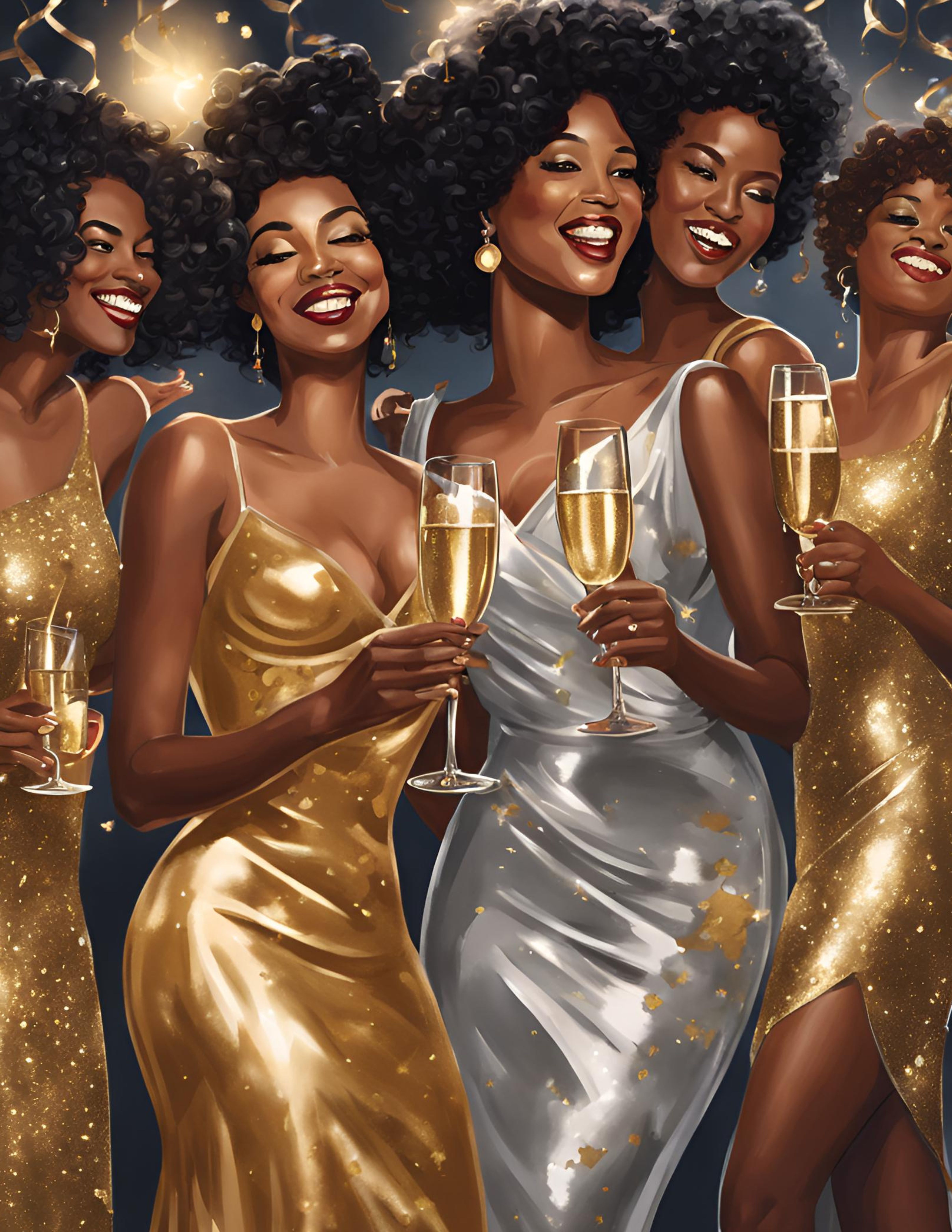 Copy of Gold & Black PNG Bundle