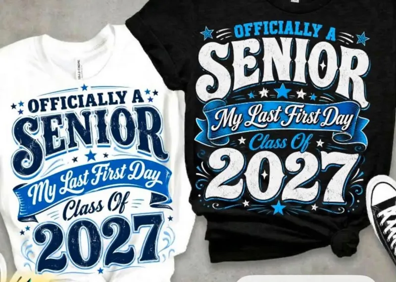  Officially A Senior Class of 2027 PNG