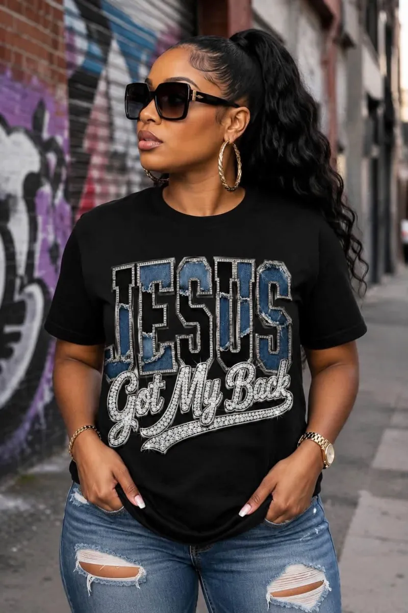  ✝️ Jesus Got My Back PNG