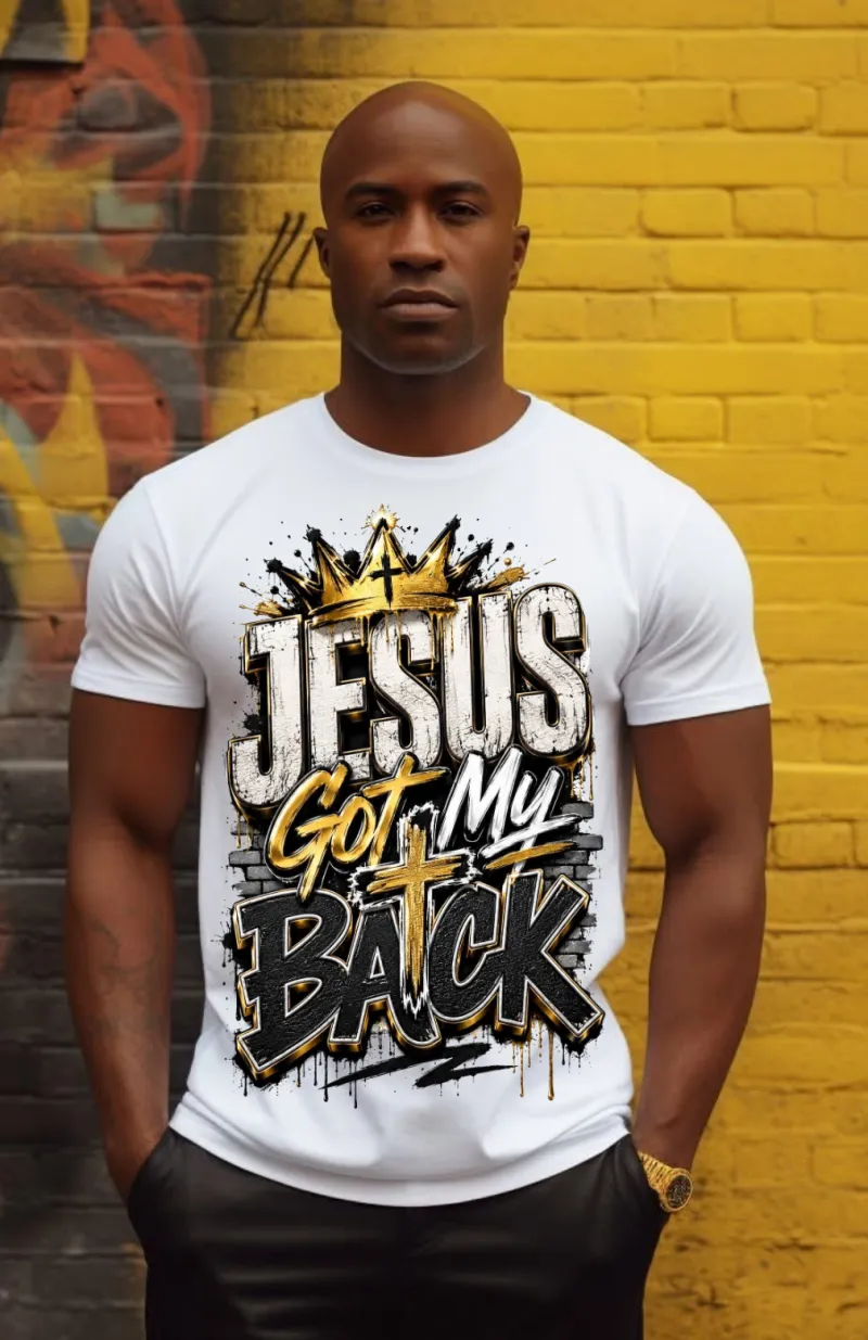  ✝️ Jesus Got My Back PNG