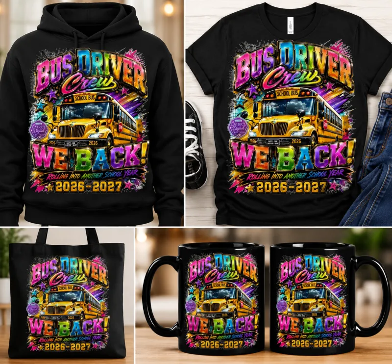 Bus Driver "We Back" PNG 