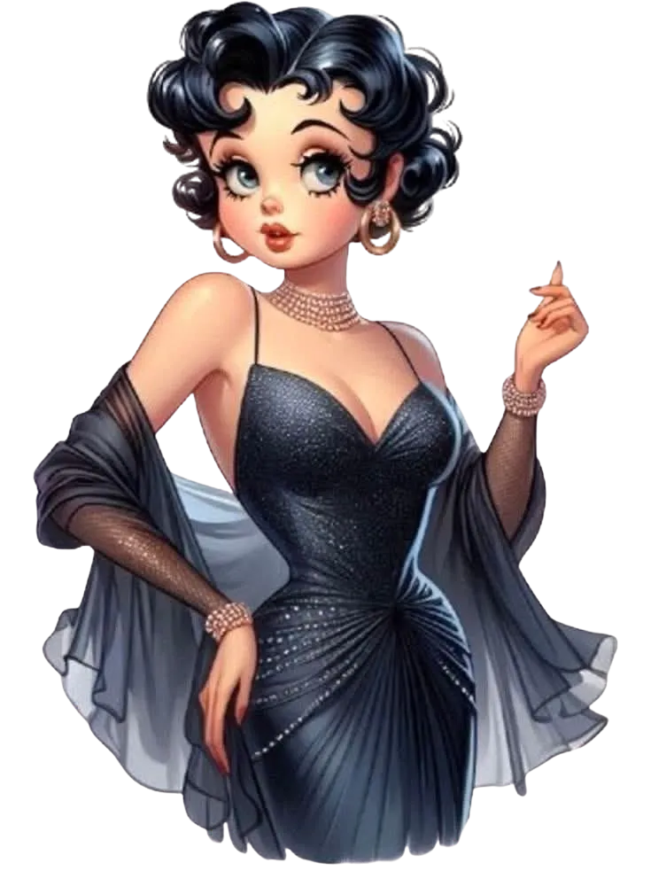  Classic Betty Boop PNG