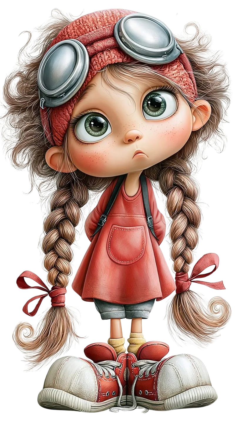 Adorable Cute Kiddo PNG Bundle