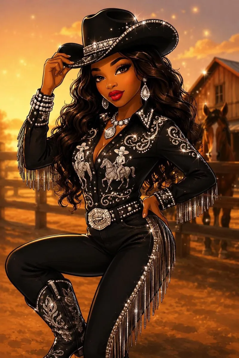 Cowgirl Glam PNG 