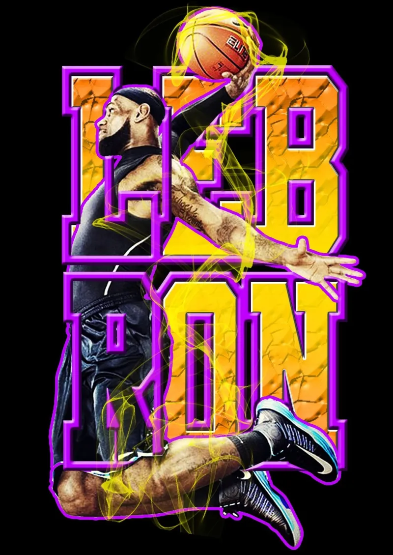  Basketball Legend Inspired PNG 