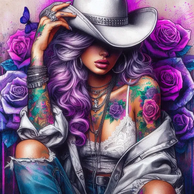 BEAUTIFUL & VIBRANT WHITE WOMAN PNG 