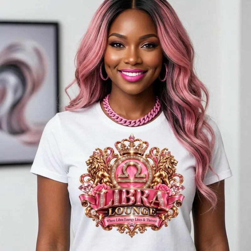  ♎ LUXE PINK LIBRA LOUNGE PNG