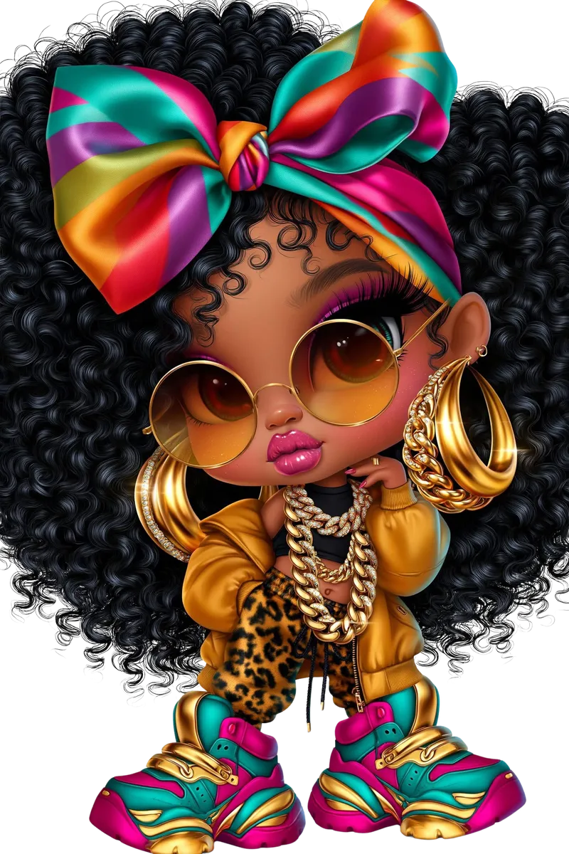 Adorable Chibi Kiddo PNG