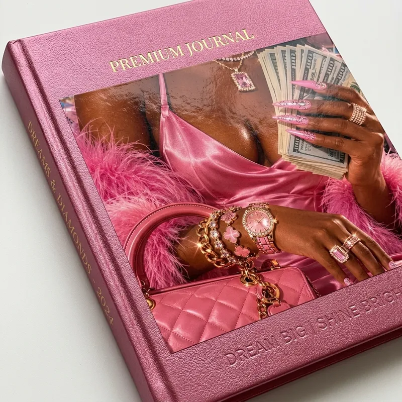  LUX PINK Journal Cover 