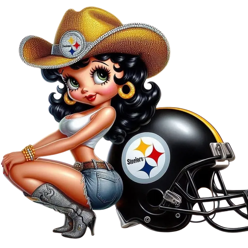  NFL Pittsburg Steelers Betty Boop