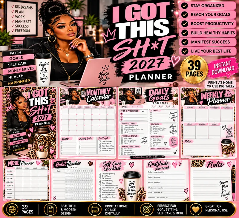  ✨ I Got This Sh*t 2027 Planner 