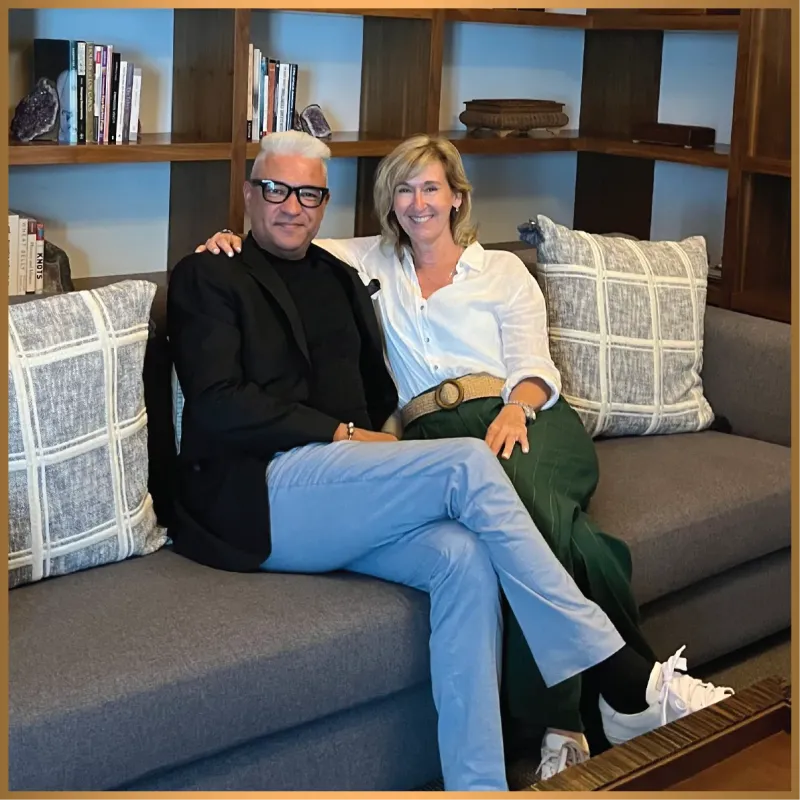 Marc Jospitre y Dana Polakowski
