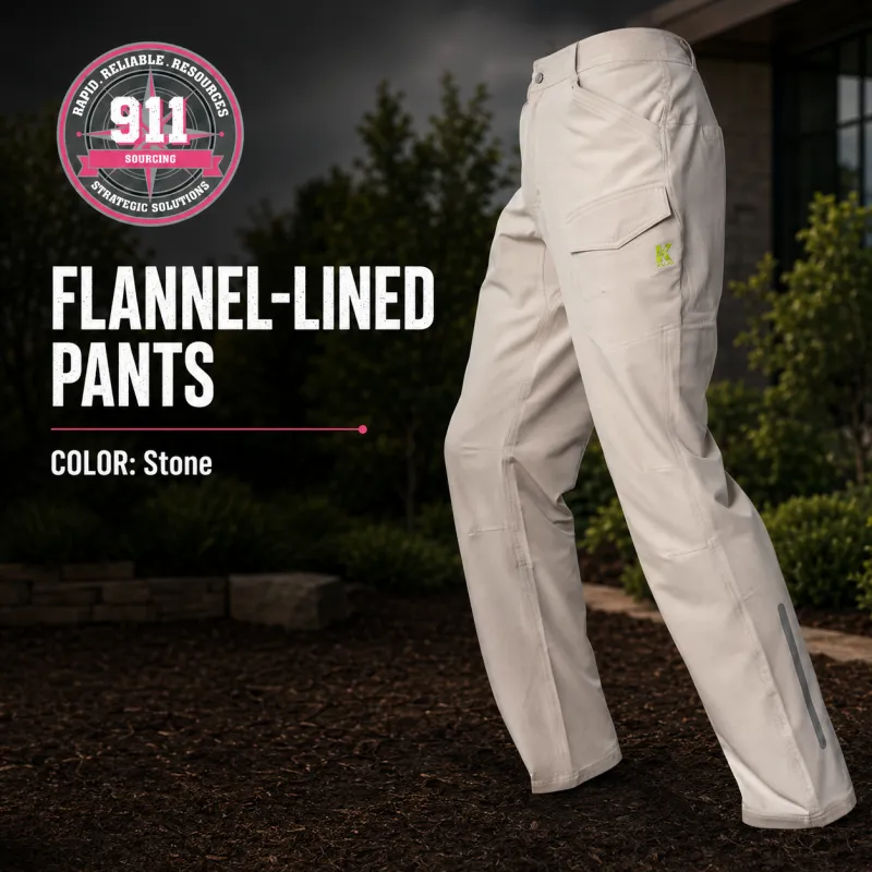 Flannel Lined Pants
