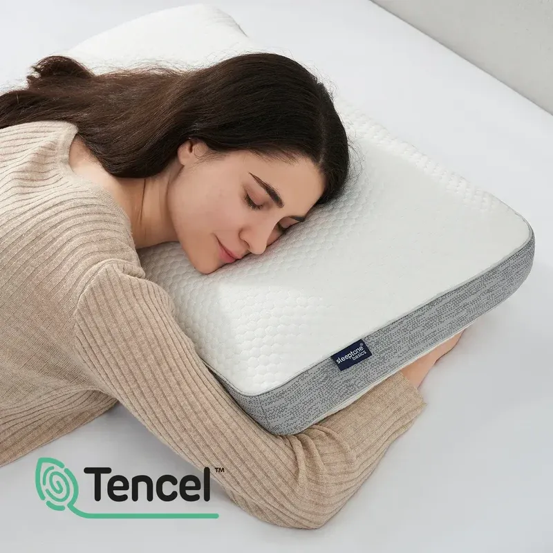 Sleeptone Adjustable Cooling Memory Foam Pillow - Queen