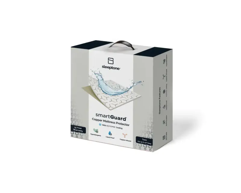 Sleeptone SmartGuard Copper Mattress Protector - Full