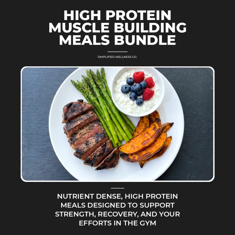 High Protein Muscle Building Meals Bundle