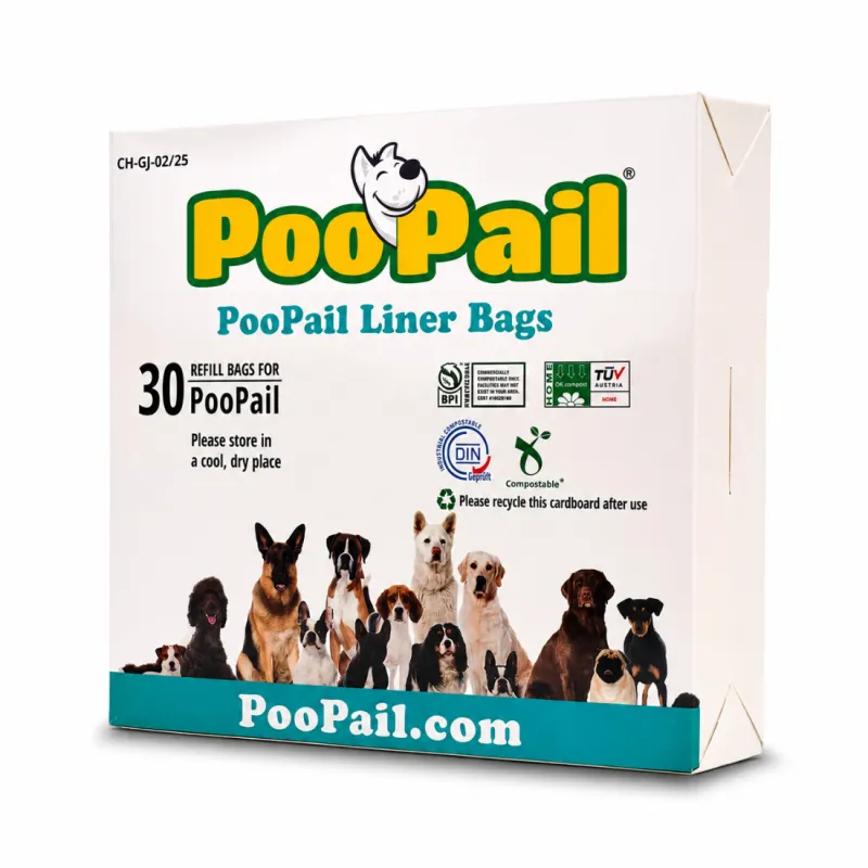 PooPail Liner Bags (Compostable)