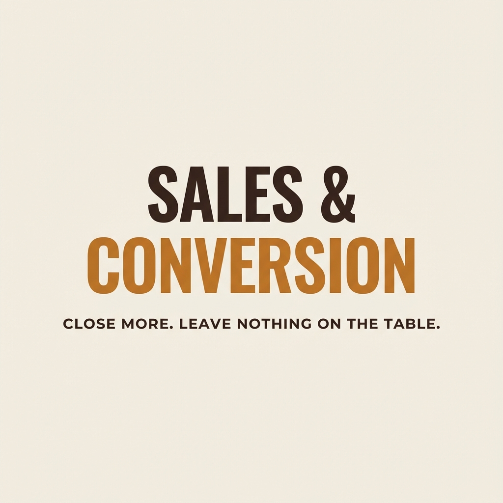 Sales & Conversion
