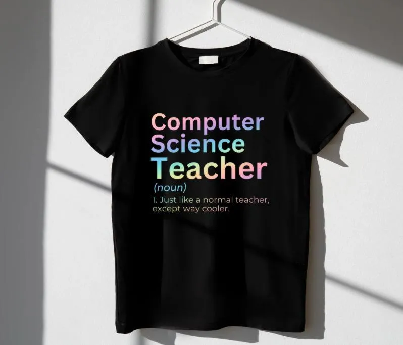 Computer Science Teacher Definition T-Shirt | Funny STEM Teacher Gift