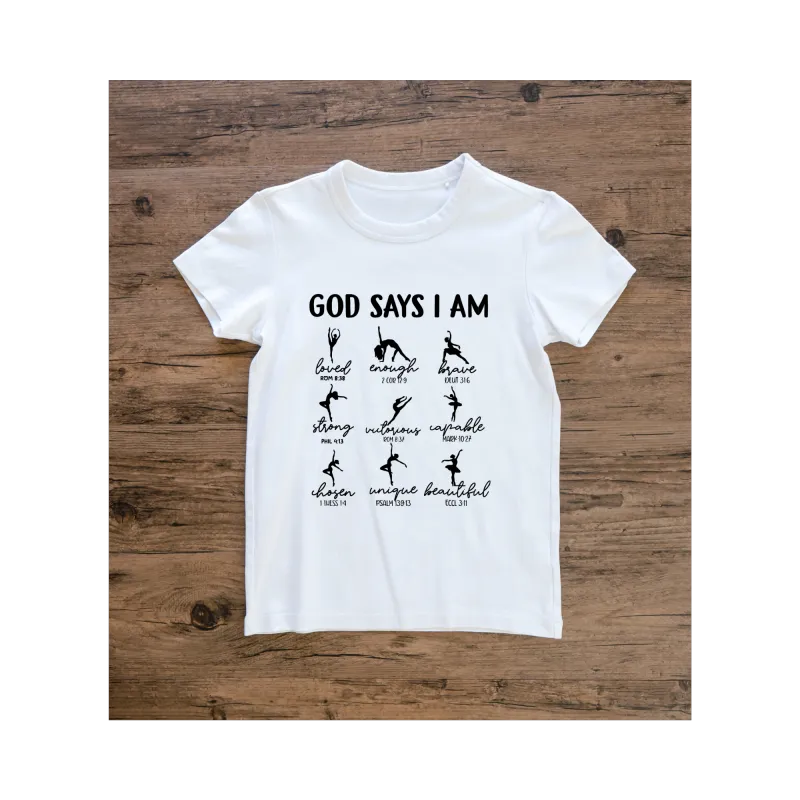 Studio No. 004B — God Says I Am (Black)