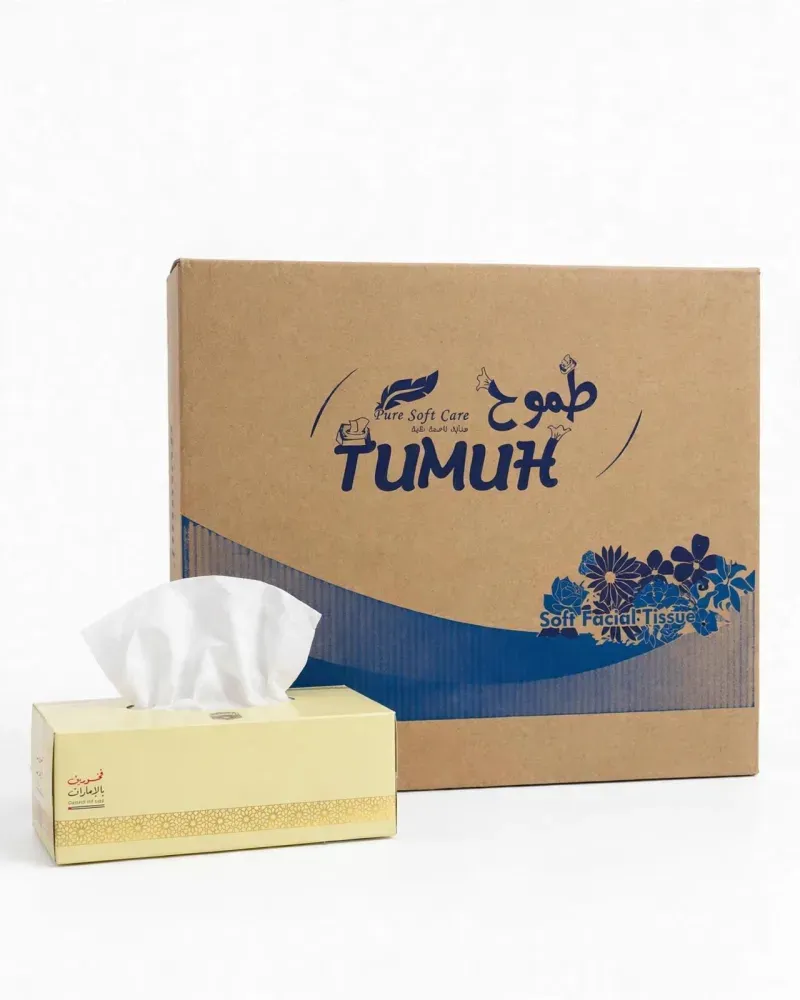 TUMUH FACIAL TISSUE LUXURY 200SH 2PLY