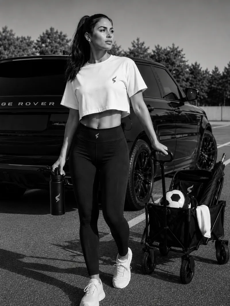 Women's Crop Top and Leggings Bundle