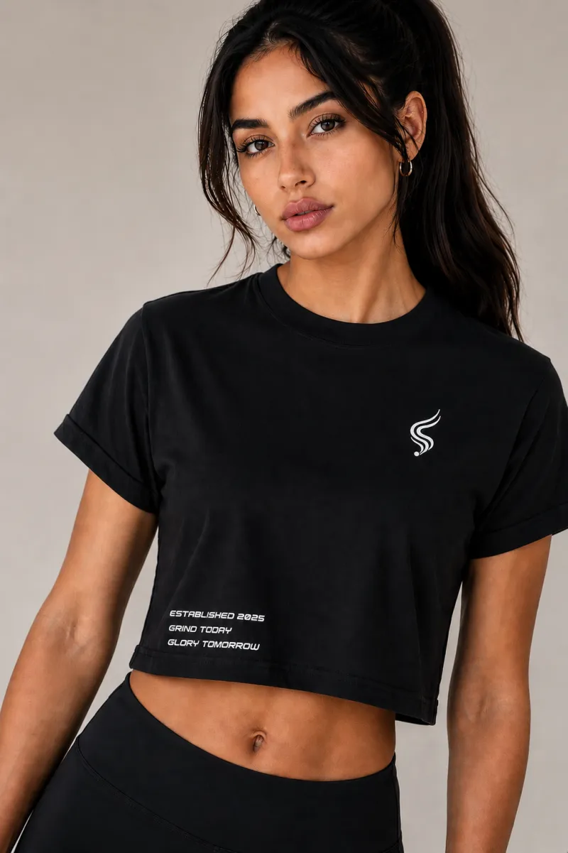 CREED CROP TEE