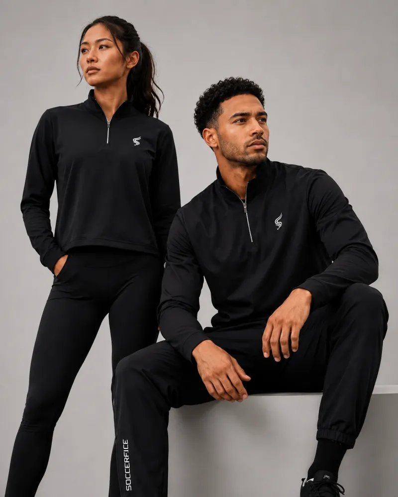 FLOW UNISEX QUARTER-ZIP