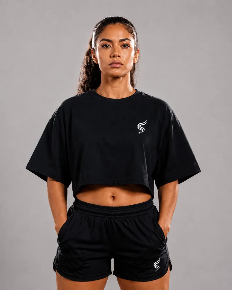 FLOW CROP TEE 