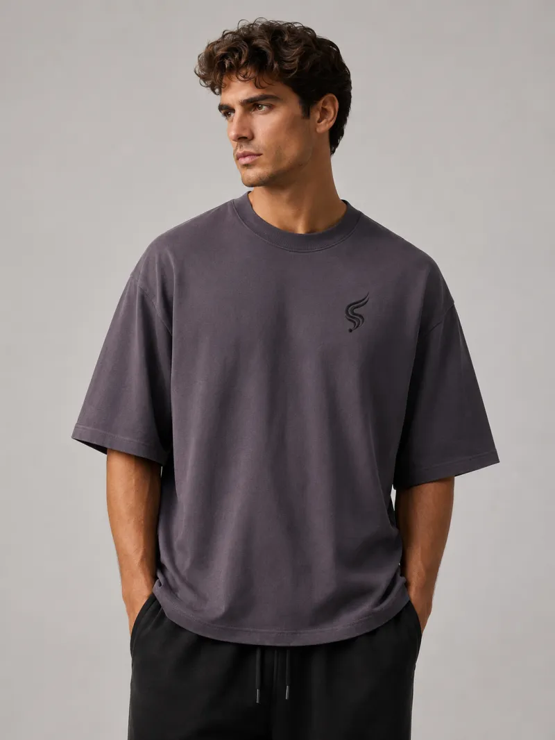 FLOW TEE (Glory Edition) - Shadow Grey
